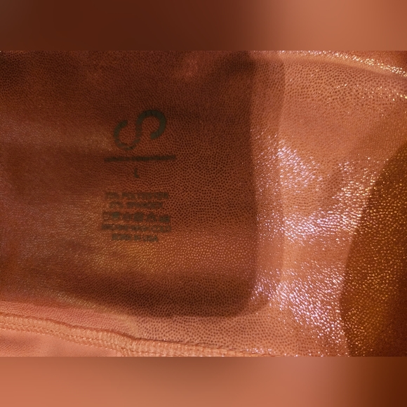 Curves and Combat Boots Glitter Pink Full Length Leggings - Picture 2 of 7